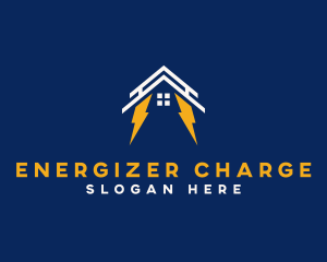 Electric Lightning House logo design