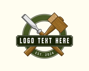 Chisel Mallet Carpentry logo