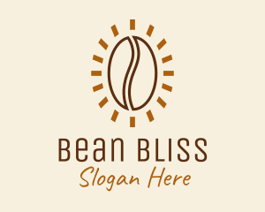 Roasted Coffee Bean logo design