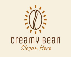 Roasted Coffee Bean logo design