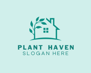 Plant House Garden logo design