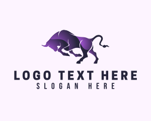 Purple Wild Buffalo logo