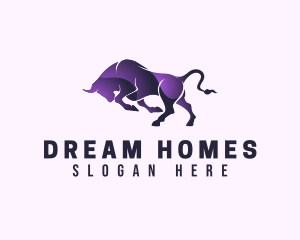 Purple Wild Buffalo logo