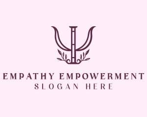 Therapy Counseling Wellness logo design