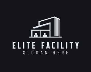 Logistics Warehouse Building  logo design