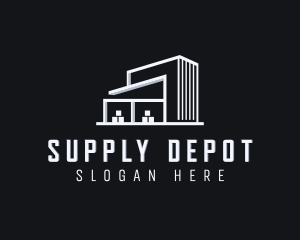 Logistics Warehouse Building  logo