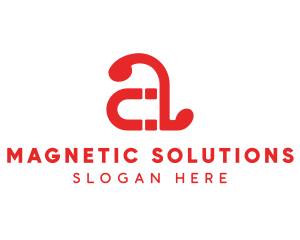Industrial Magnet Letter A logo