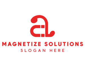 Industrial Magnet Letter A logo