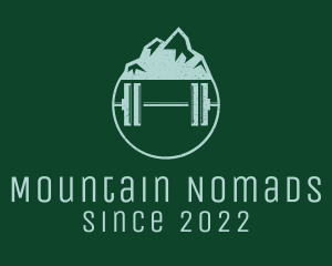 Mountain Fitness Gym  logo design