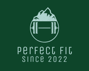 Mountain Fitness Gym  logo design