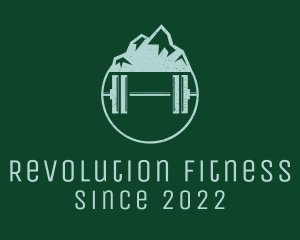 Mountain Fitness Gym  logo design