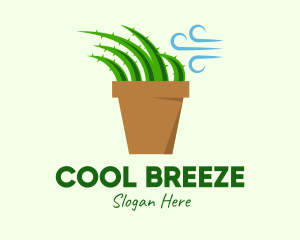 Aloe Vera Breeze  logo design