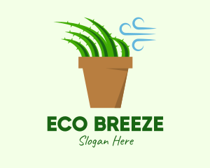 Aloe Vera Breeze  logo design