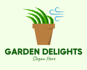 Aloe Vera Breeze  logo design