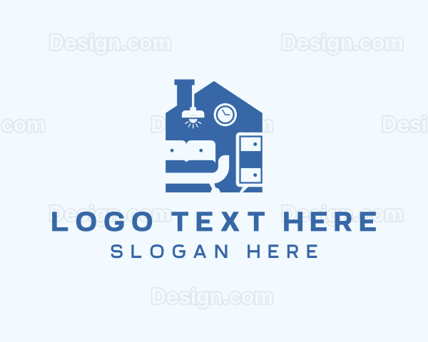 House Furnishing Design Logo