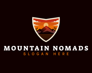 Wild Desert Mountain logo design