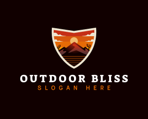 Wild Desert Mountain logo design