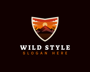 Wild Desert Mountain logo design