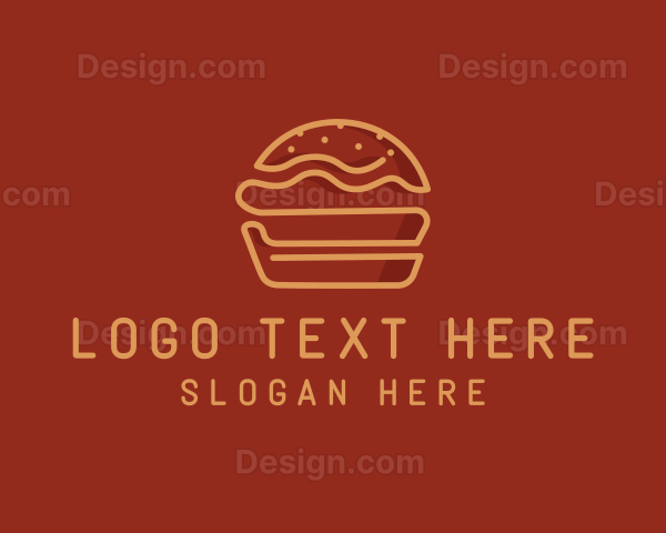 Burger Food Snack Logo