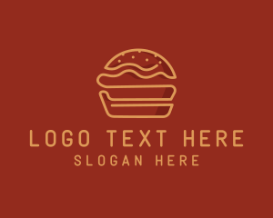 Food - Burger Food Snack logo design
