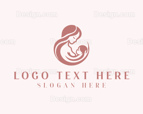 Mother Baby Breastfeeding Logo