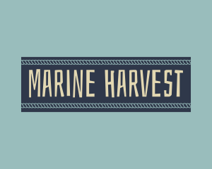 Marine Sailor Nautical logo design