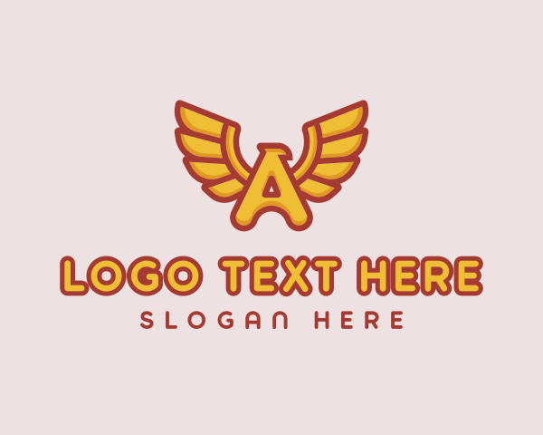 Angel logo example 2