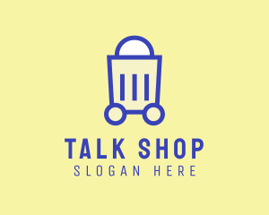 Online Shopping Cart logo design