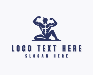 Muscular Man Fitness logo