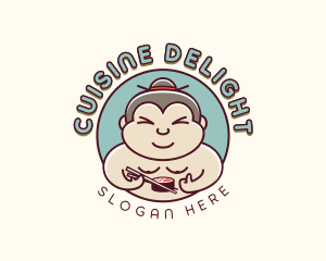 Sumo Sushi Dining logo design