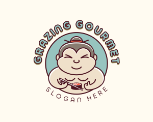 Sumo Sushi Dining logo design