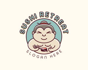 Sumo Sushi Dining logo design