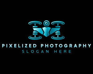 Aerial Drone Camera logo design