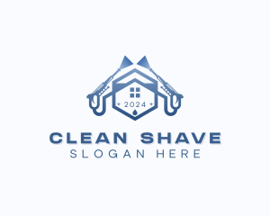 Cleaning Pressure Washer logo design