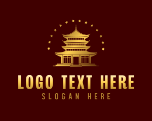 Oriental Asian Pagoda logo