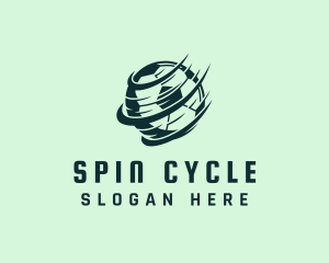 Spinning Soccer Ball logo design