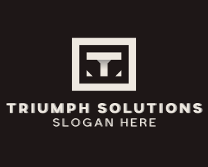 Industrial Builder Contractor  logo design