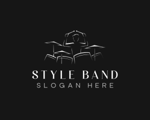 Drummer Band Musician logo design