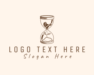 Planting Hourglass Coffee logo