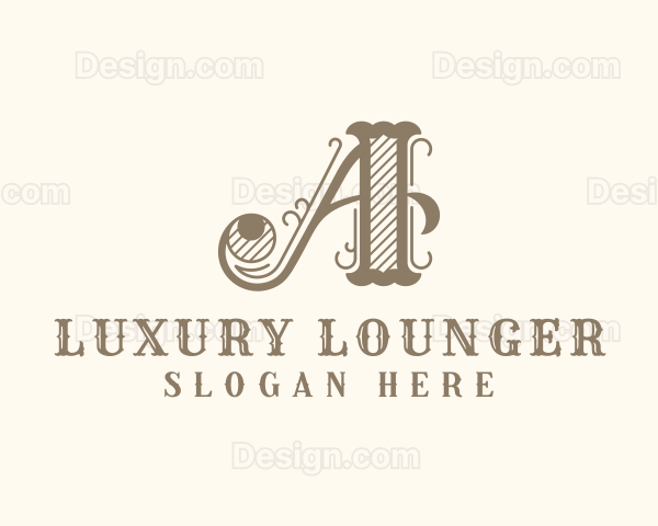 Western Styling Boutique Letter A Logo