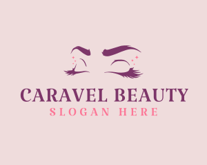 Beauty Sparkle Eyelashes logo design