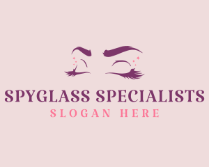 Beauty Sparkle Eyelashes logo design