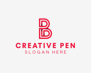 Modern Generic Business Letter B logo design