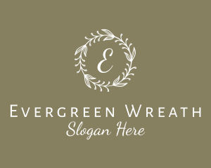 Wreath Event Planner logo design