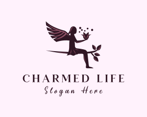 Branch Flower Fairy logo