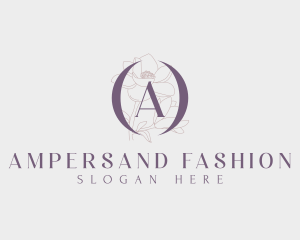 Floral Fashion Boutique  logo design