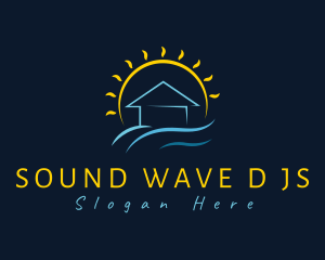 Summer Wave Resort logo design