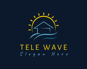 Summer Wave Resort logo design