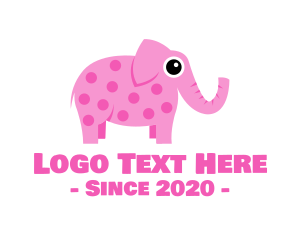 Pink Elephant Toy logo