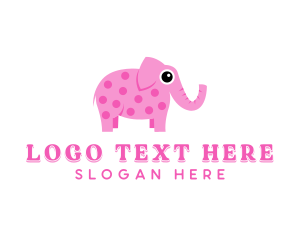 Pink Elephant Toy logo